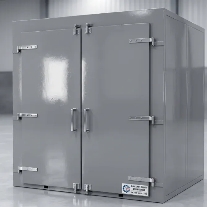 Box Type Powder Coating Oven: Compact Oven for Small Parts and Job Work — Powder Coating Oven — Shree Sant Guruji Engineering