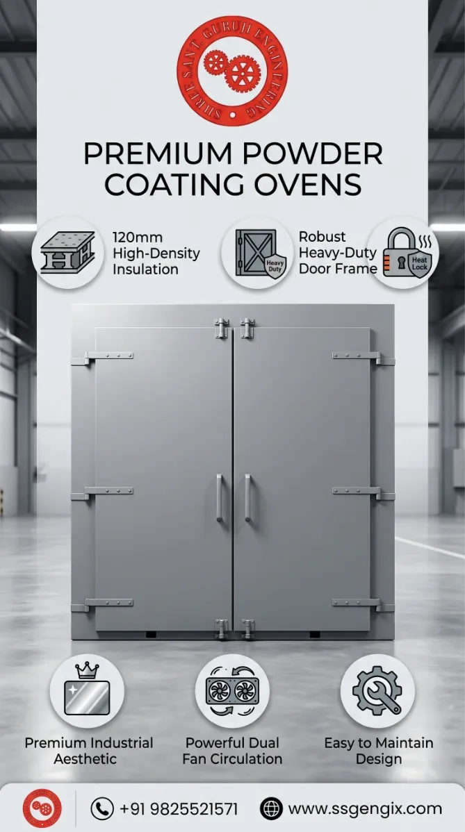 Heavy Duty Powder Coating Machine and Batch Oven Heavy Duty Powder Coating Machine and Batch Oven