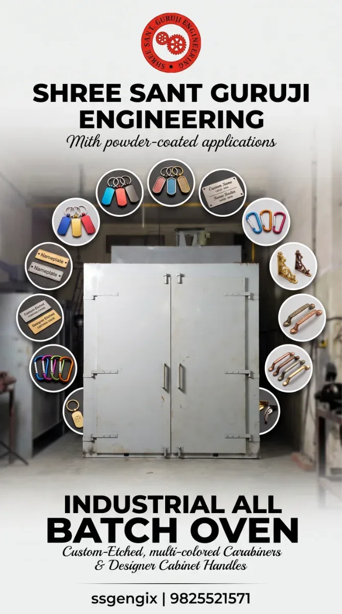 High Efficiency Powder Coating Machine & Oven Plant High Efficiency Powder Coating Machine & Oven Plant