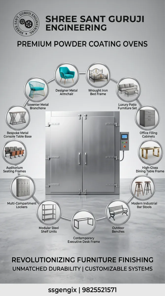 Industrial Powder Coating Oven & Powder Coating Machine System Industrial Powder Coating Oven & Powder Coating Machine System