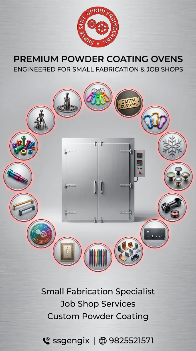 Powder Coating Oven & Curing Machine Powder Coating Oven & Curing Machine