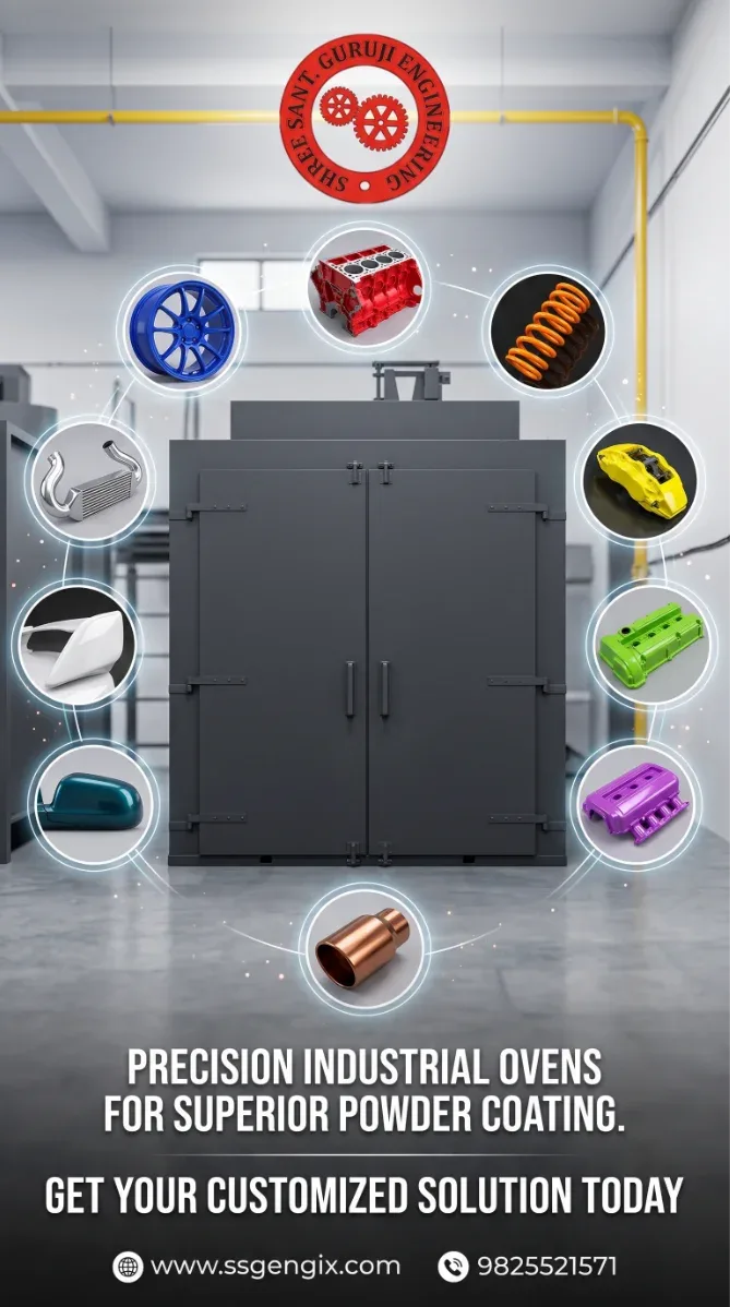 Powder Coating Oven & Curing Machine Powder Coating Oven & Curing Machine