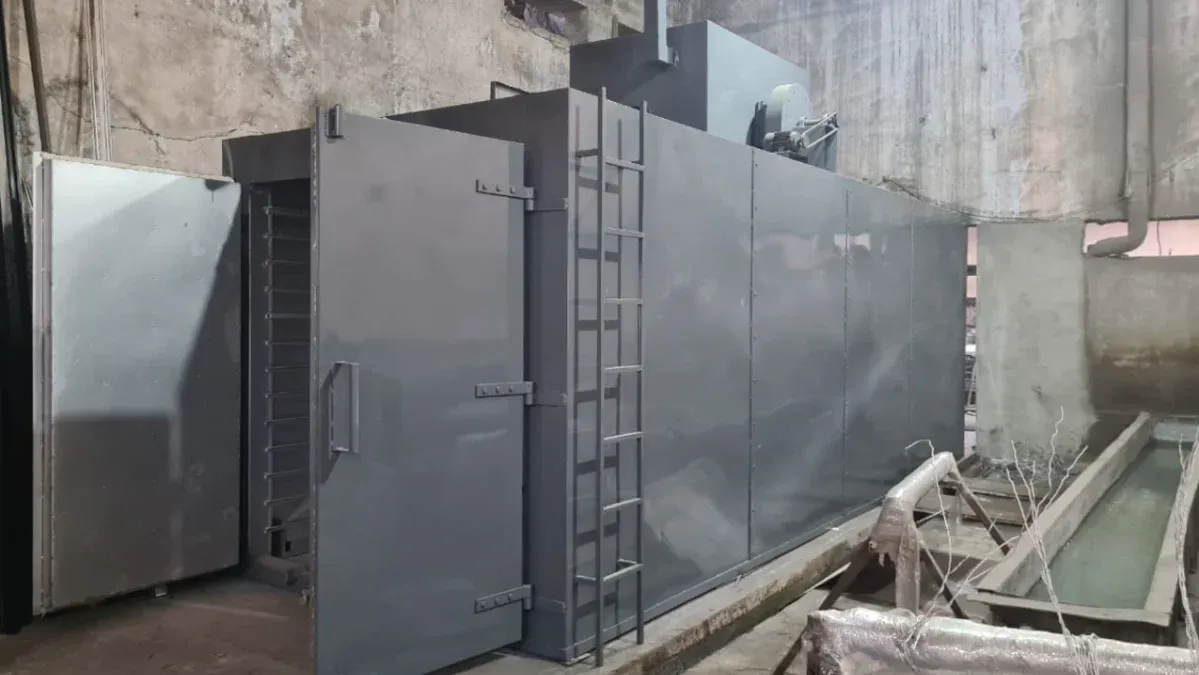 Aluminium Section Powder Coating Plant,