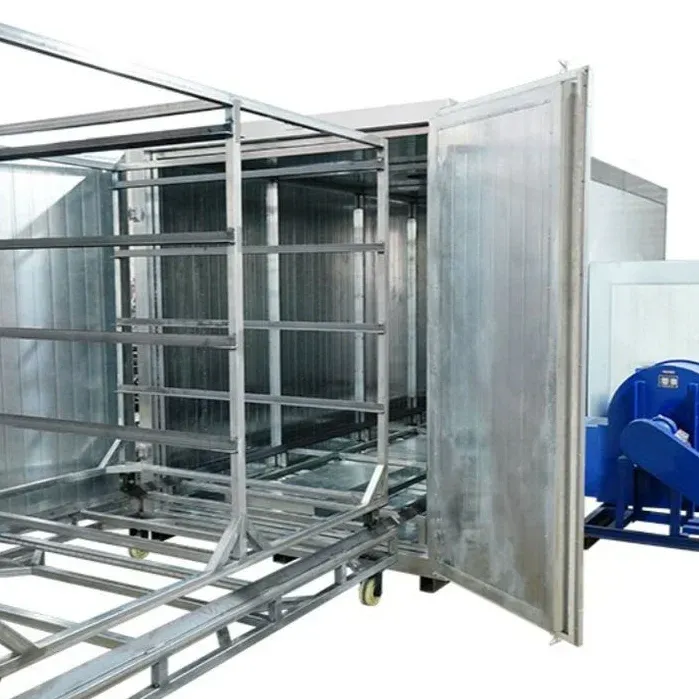 Batch types powder coating oven gallery