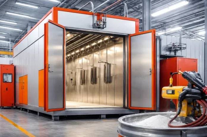 custome size powder coating oven gallery