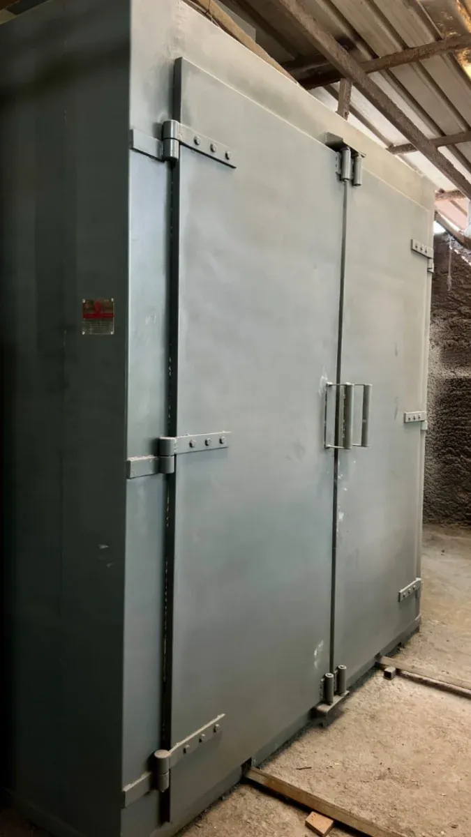 Electric batch powder coating oven gallery