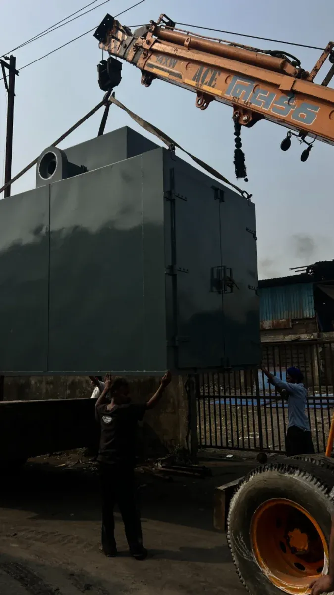 Electric batch powder coating oven gallery