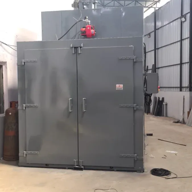Gas fired powder coating oven gallery