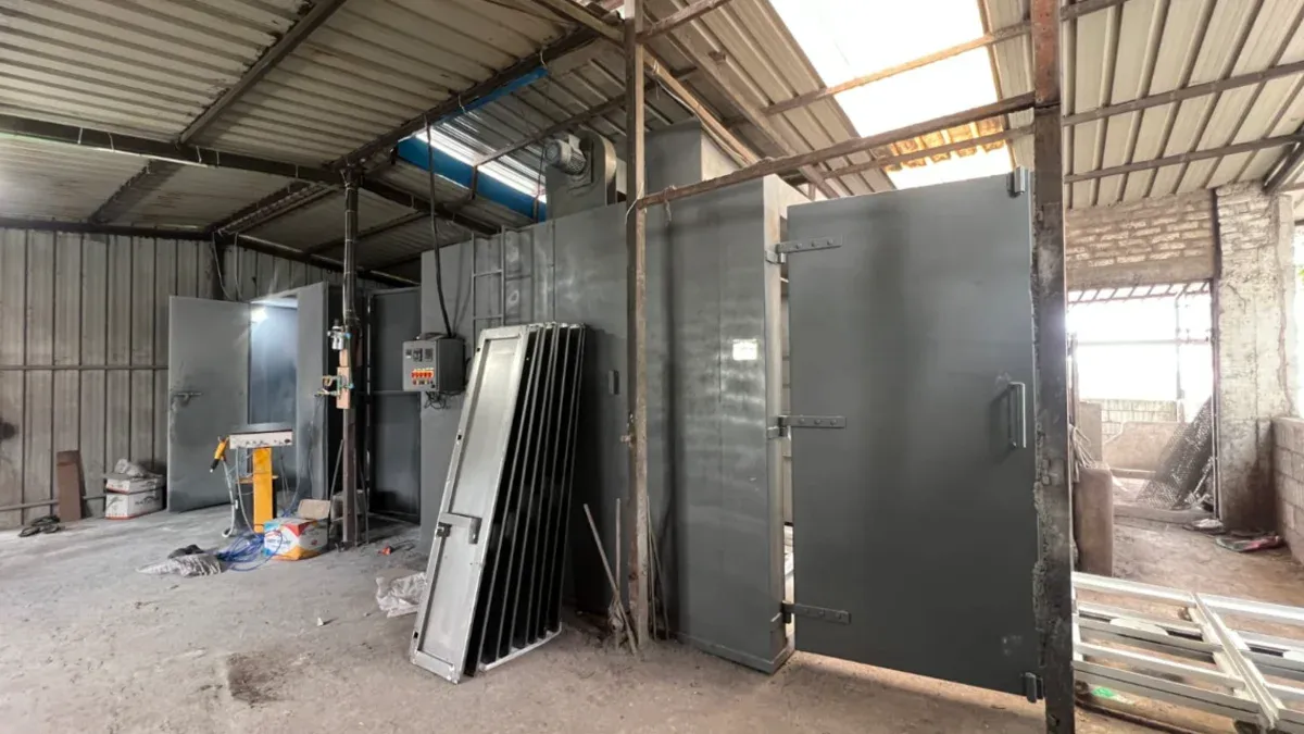 Industrial Batch Powder Coating Curing Oven for Almirah & Panels (8x6x6 ft) gallery