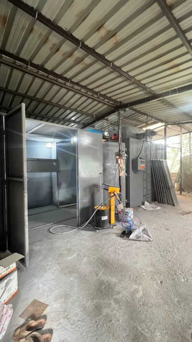 Industrial Batch Powder Coating Curing Oven for Almirah & Panels (8x6x6 ft) gallery