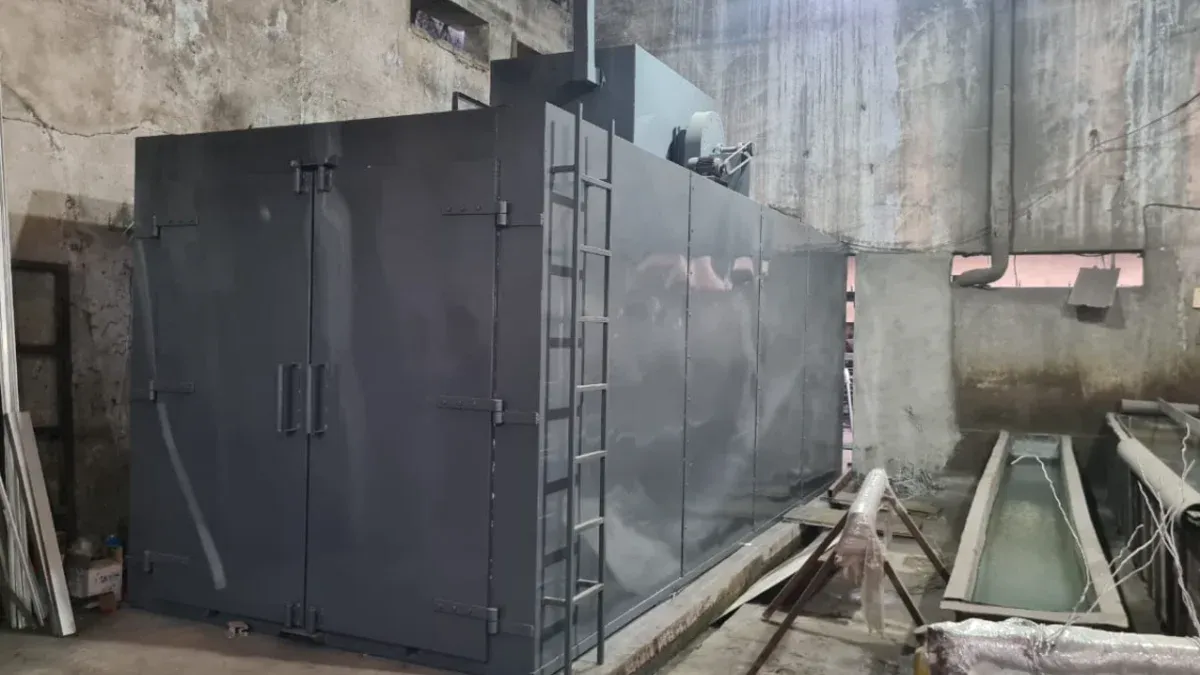 LPG powder coating oven gallery