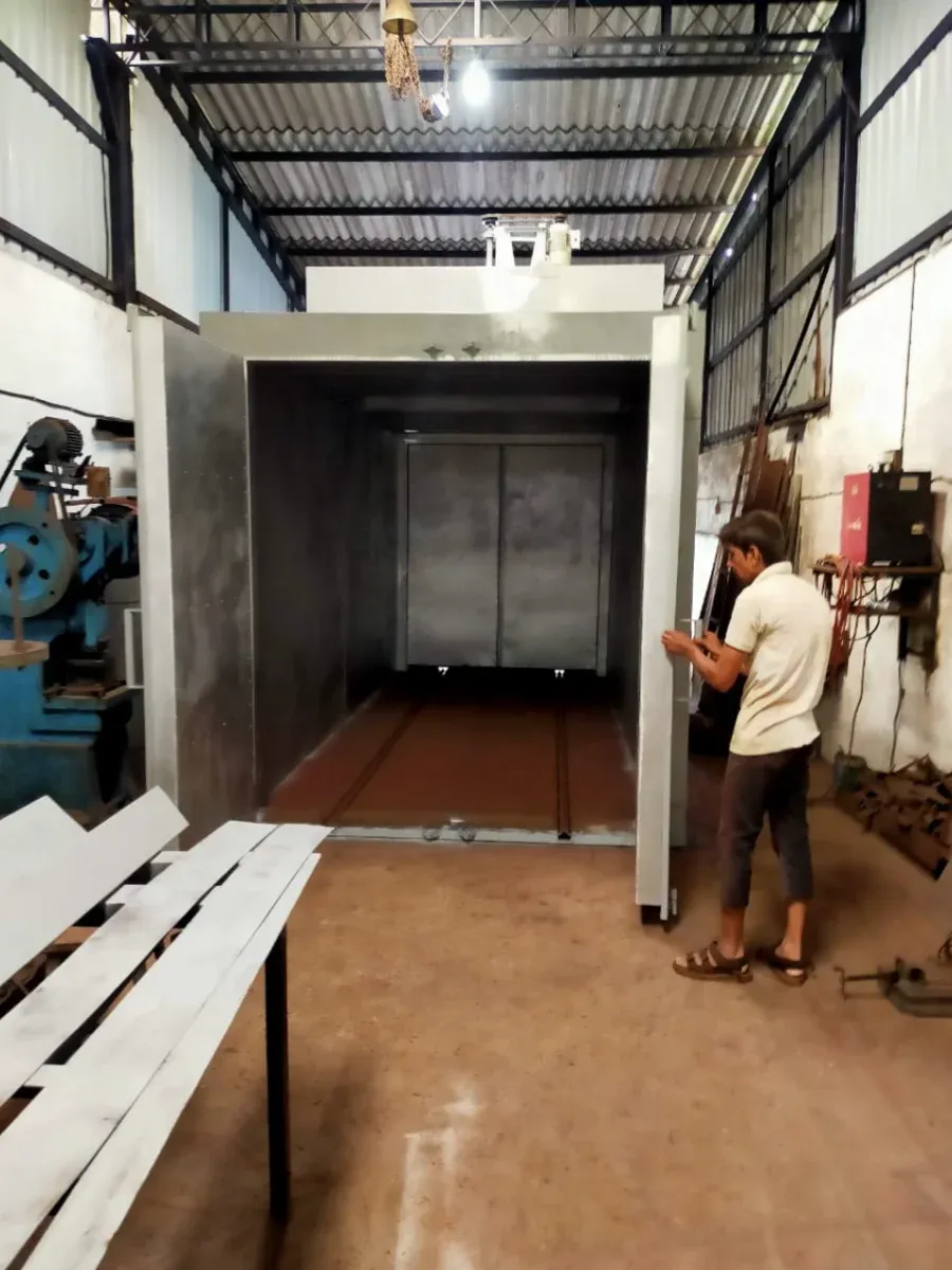 LPG powder coating oven gallery