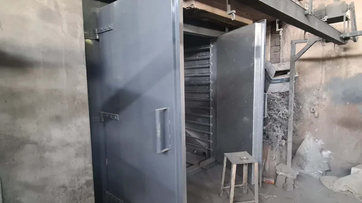 powder coating curing oven gallery image