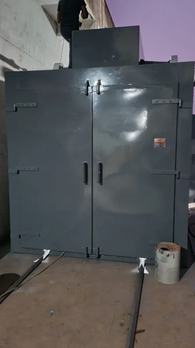 powder coating curing oven gallery image