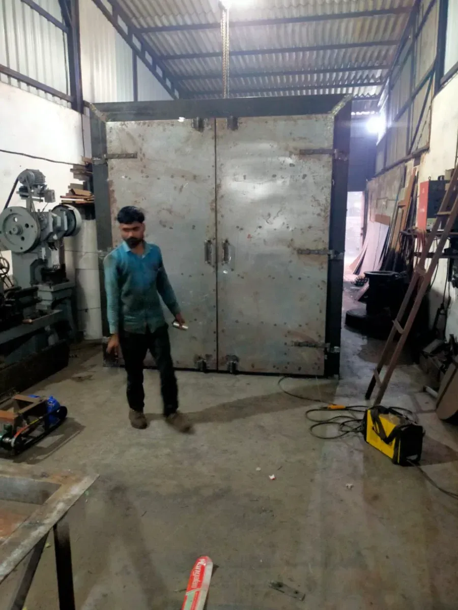 powder coating curing oven gallery image