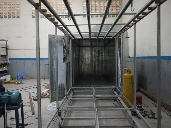 powder coating curing oven gallery image
