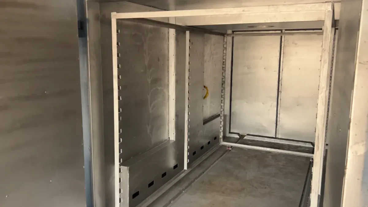 powder coating curing oven gallery image