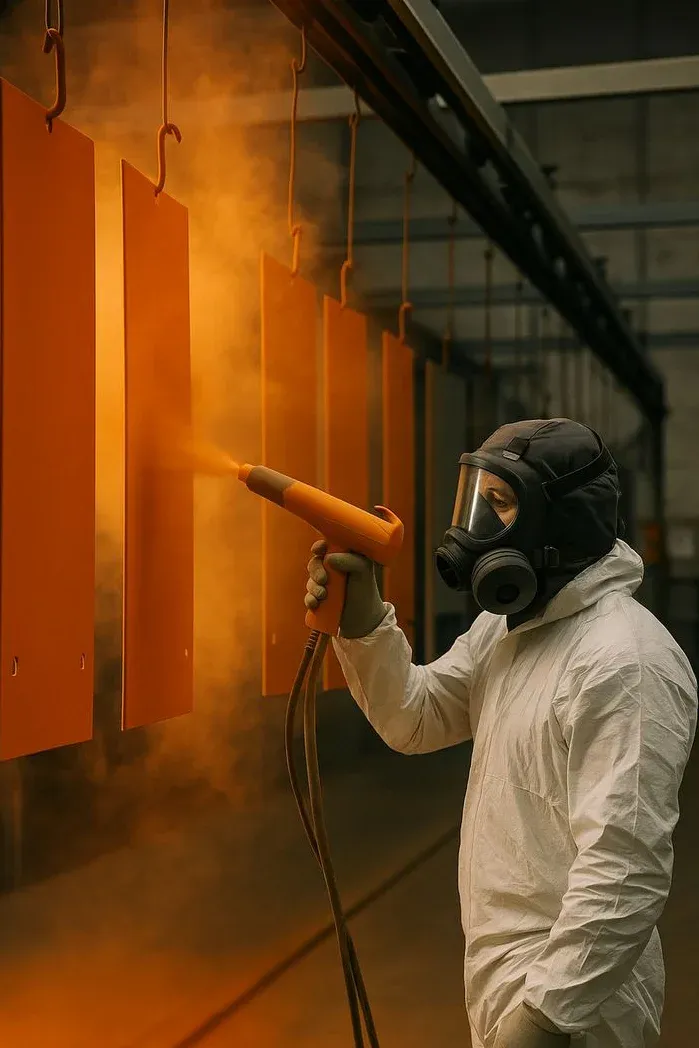 powder coating plant gallery image