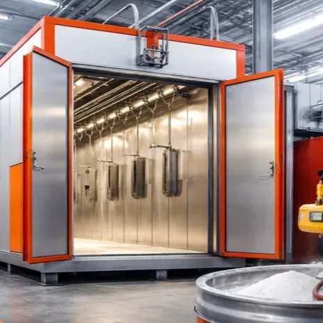 powder coating plant gallery image