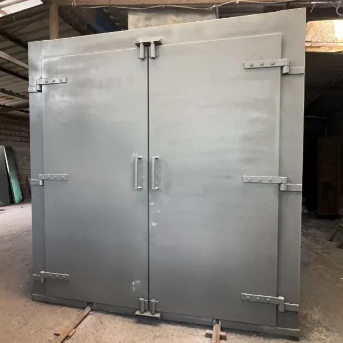 semi-automatic powder coating oven 