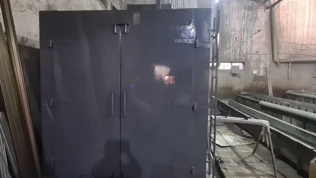 Small batch powder coating oven gallery